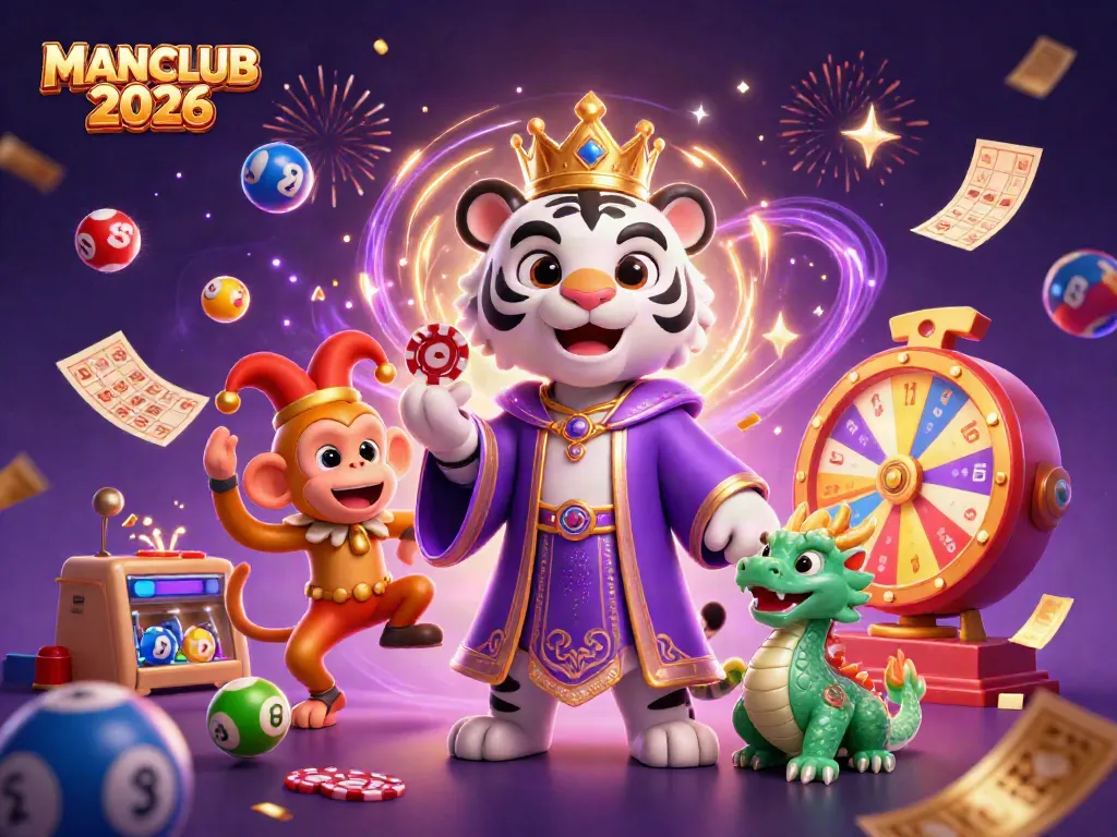 Experience the exciting gaming world of MANCLUB 2026 with vibrant visuals and dynamic action.