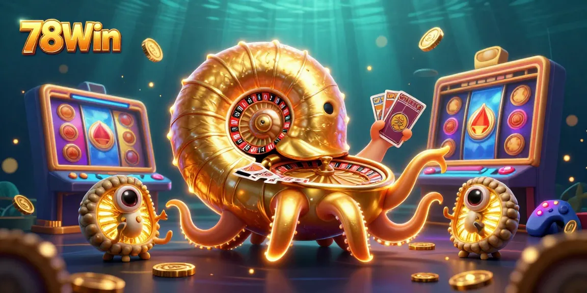 Spin the reels with 78Win's exciting casino games featuring vibrant 3D illustrations and thrilling elements.