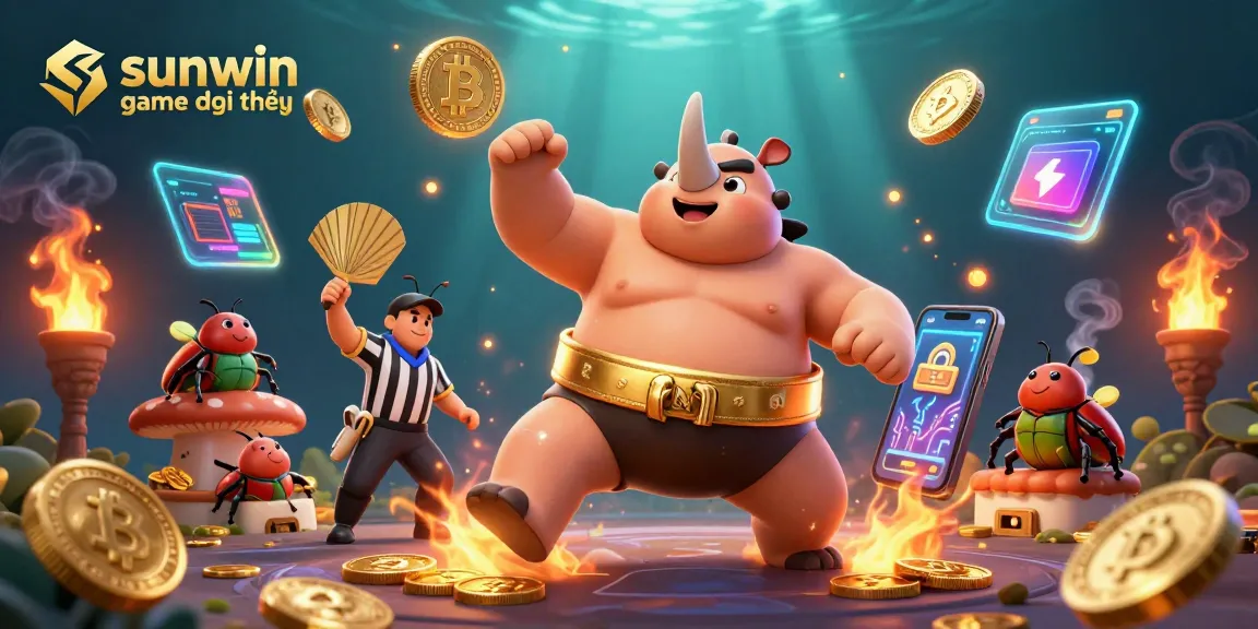 Experience the excitement of sunwin game đổi thưởng with dynamic crypto-themed casino elements.