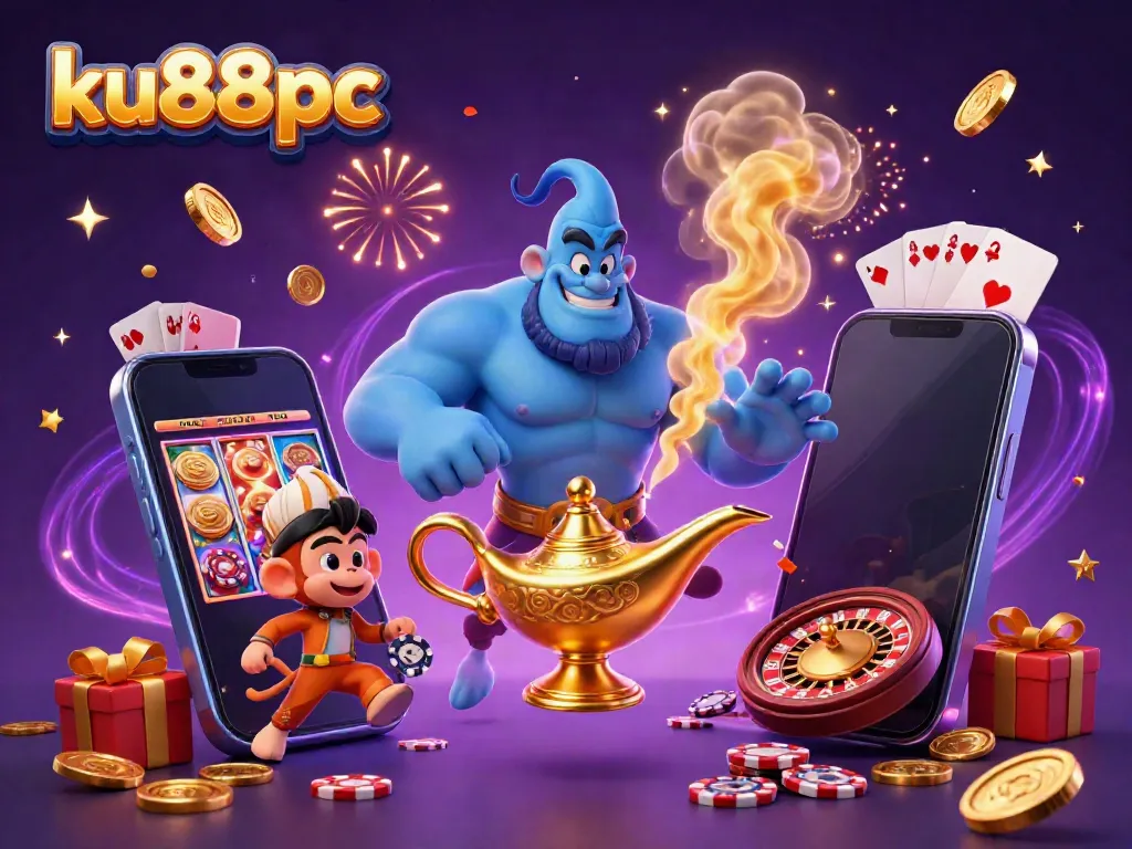 Experience exciting gaming adventures at ku88pc with vibrant casino characters and thrilling game elements.