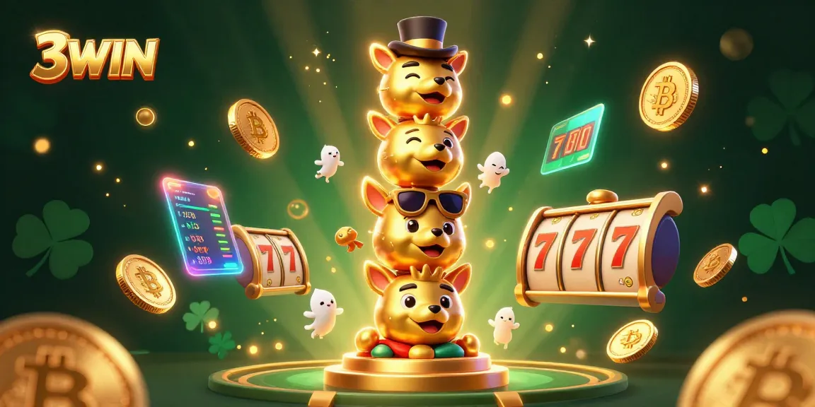 Experience thrilling moments at 3WIN with slot games and jackpots amidst vibrant casino energy.
