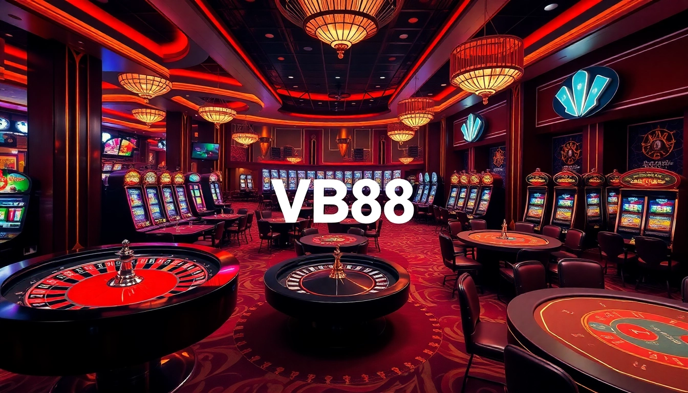 Experience the excitement of Trang Chủ VB88 with vibrant casino games and thrilling gambling action.