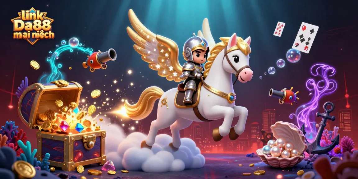 Win big with the link Da88 mới nhất, exploring vibrant casino elements and treasures.