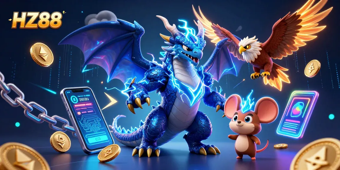 Engage in thrilling games at HZ88 with stunning 3D visuals and vibrant energy.