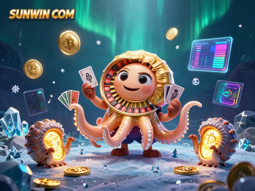 Engage with thrilling gameplay on SUNWIN COM featuring vibrant characters and casino elements.