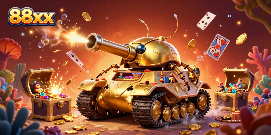 Engage with exciting features at 88xx's vibrant casino adventure, bursting with dynamic game elements.