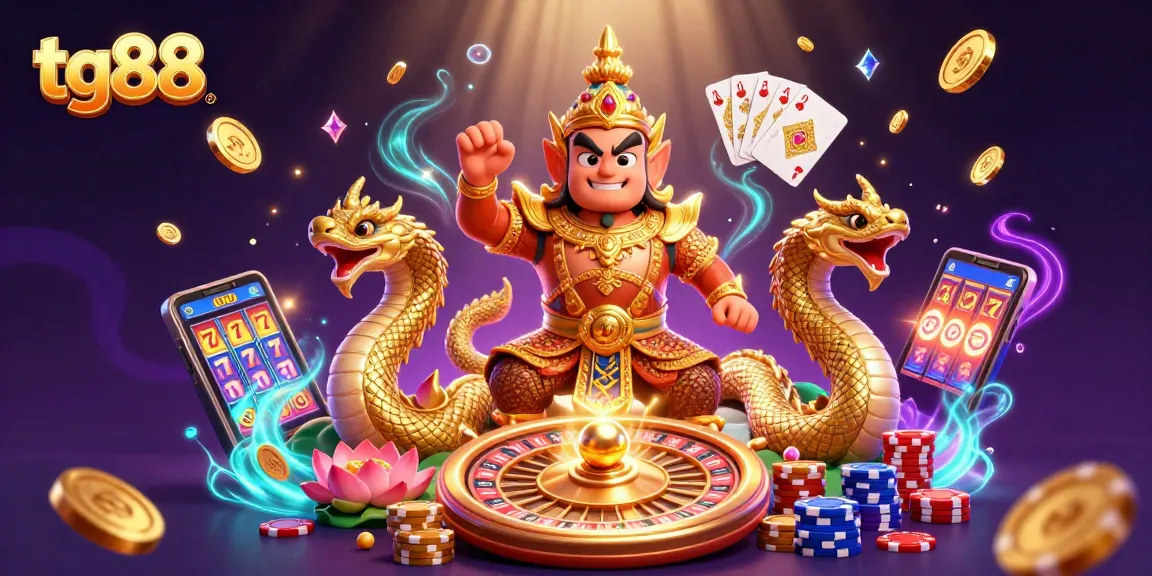 Win big at tg88 with vibrant 3D casino action featuring unique characters and exciting gaming elements.